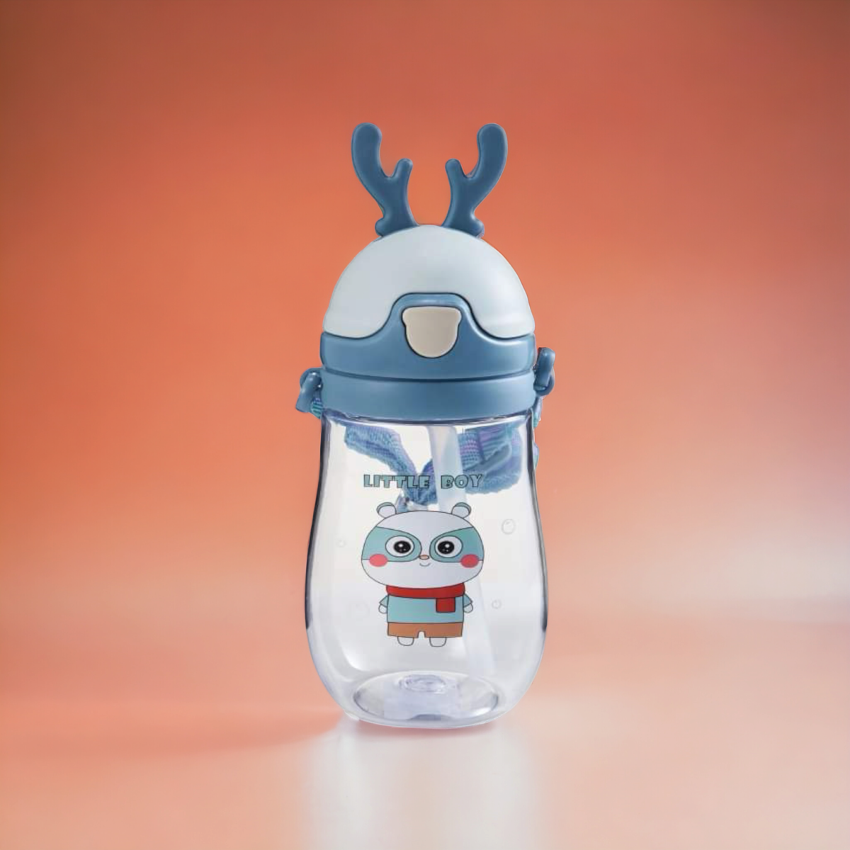 400ml Eco-Friendly Baby Water Bottle with Adorable Cartoon Design