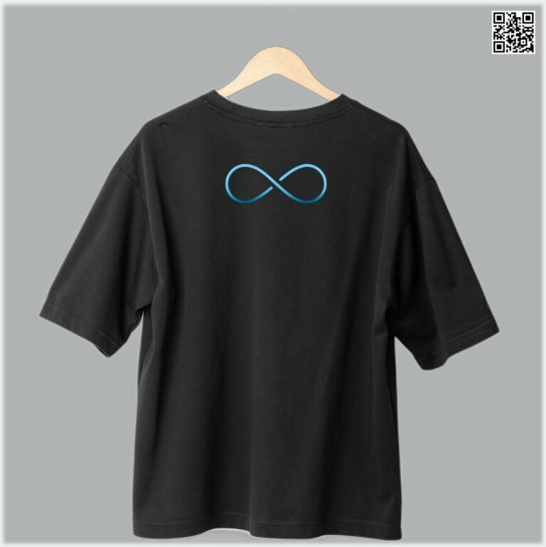 Infinity Drop Shoulder Unisex T-Shirt